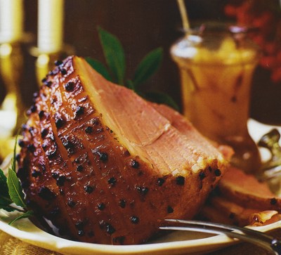 picture of Gammon with spiced pears
 Onceayear